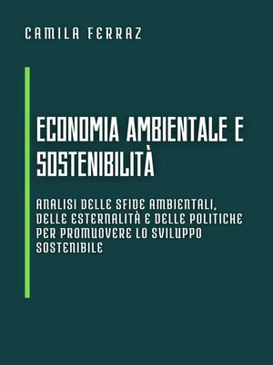 cover image of Economia Ambientale E Sostenibilità